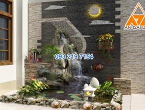 Thác Nước Ngũ Hành: Đem May Mắn Cho Gia Chủ
