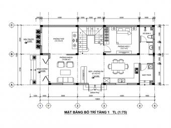 Biệt thự mái nhật 2 tầng